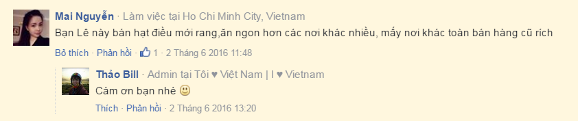 Phản hồi của khách hàng