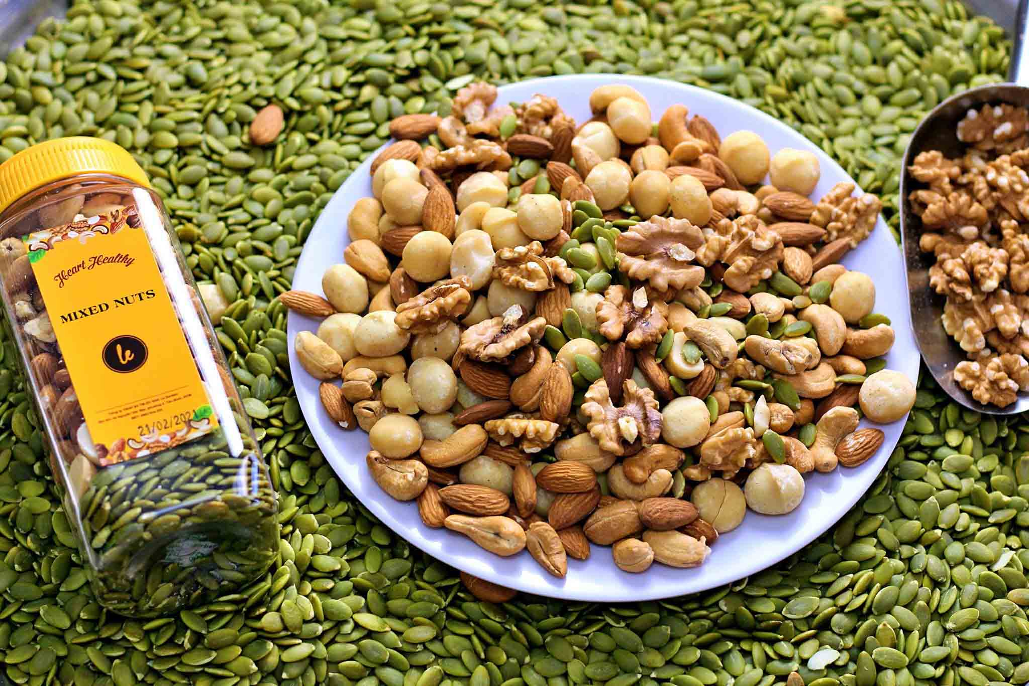 Mixed nuts 5 loại hạt dinh dưỡng 300gr