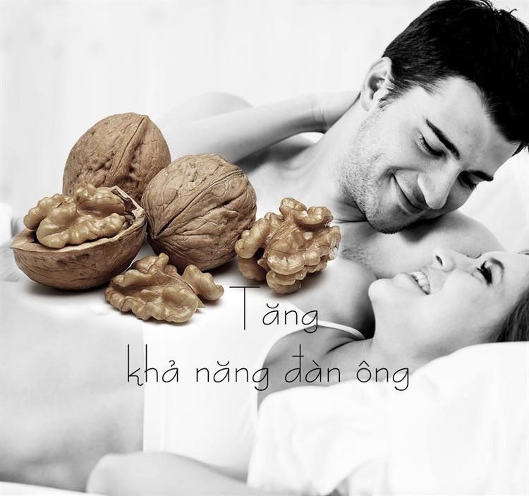 Tác dụng của quả óc chó với nam giới